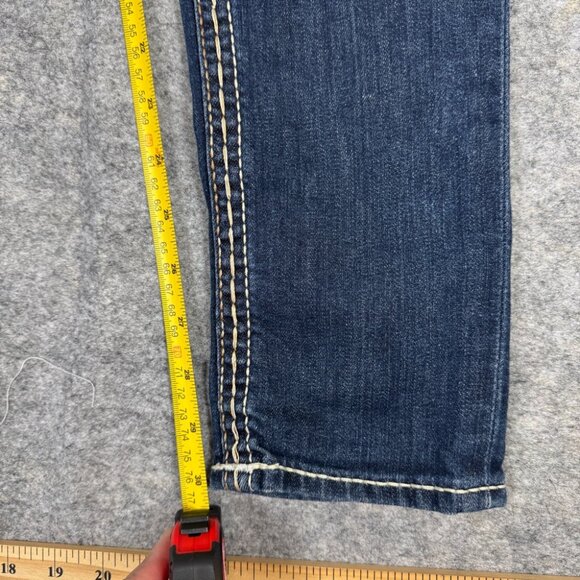 True Religion Blue Straight Leg Jeans - Picture 5 of 14